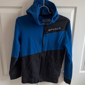Spyder Two-Tone Blue and Gray Jacket